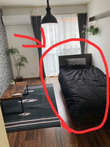 シングルベッドのセット