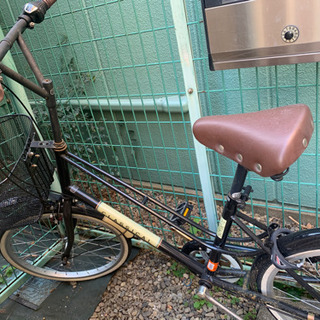 自転車　20インチ　カゴ付き