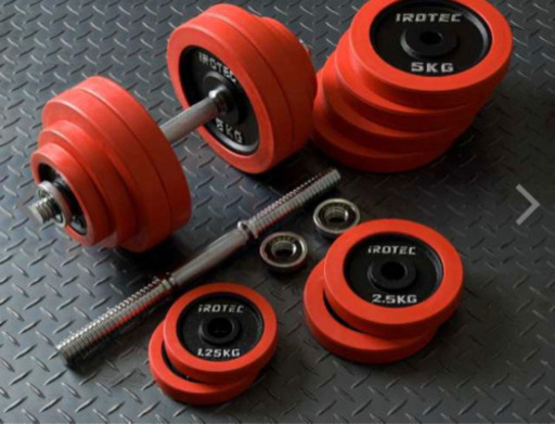 アイロテック　ダンベル　30キロ×2