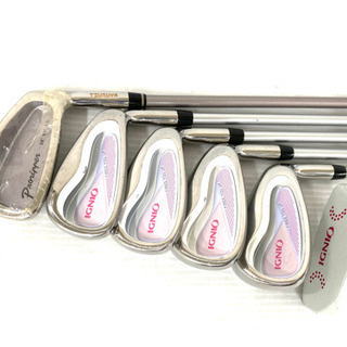 値下げ！【レディース初心者セット！】◆ IGNIO イグニオ 他◆ゴルフクラブ 10本セット＋キャディバッグ付の画像