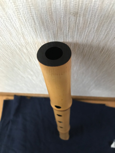北原精華堂　尺八　一尺5寸調律管　歌口キャップ付き