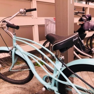 <売れました>自転車　水色　26インチ　女性限定