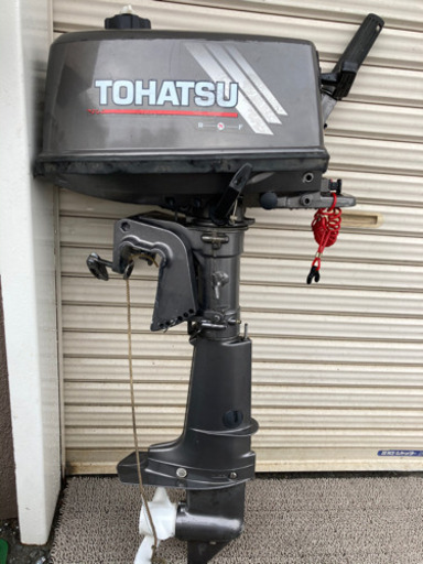 売約済み　船外機　M5B 369 ５馬力　トーハツマリーン株式会社