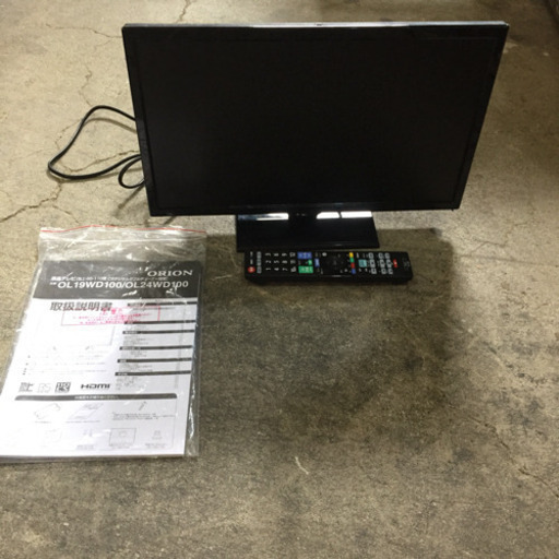 美品！ オリオン 19型 液晶テレビ 2020年製 ドウシシャOL19WD100