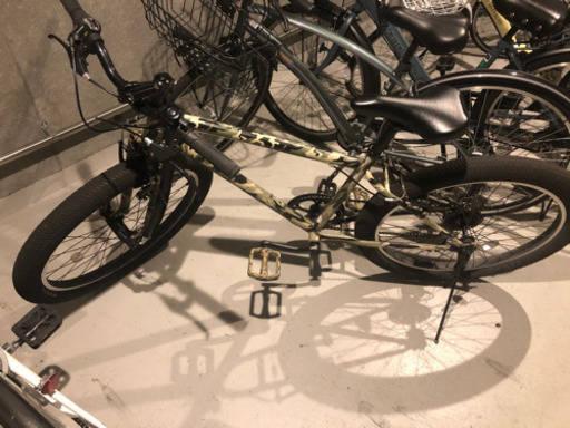 カスタム自転車 迷彩