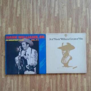 Hank Williams ハンクウィリアムス LPレコード４枚セット