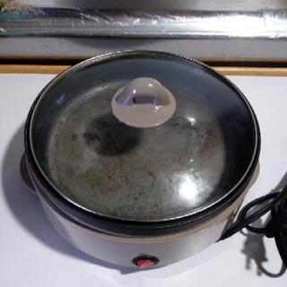 【終了】ミニホットプレート　卓上グリルパン