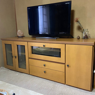 お話中//   木製 テレビ台 テレビボード 