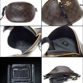 AA464 COACH コーチ F48740 ウエストポーチ ボディバッグ