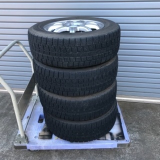 スタッドレス195/65/15  5H PCD114.3 アルミ付