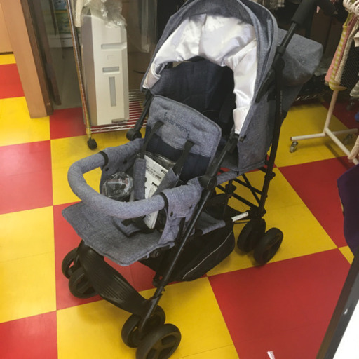 日本育児 キンダーワゴン デュオシティホップ ※ レインカバー、カップホルダー付