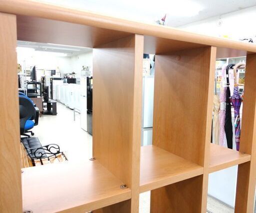 オープンラック オープンシェルフ ナチュラルブラウン ブックシェルフ 本棚 ☆ PayPay(ペイペイ)決済可能 ☆ 札幌市 北区 屯田