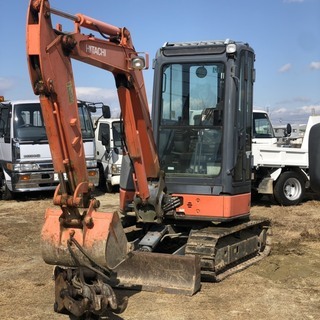 日立 キャビン付ユンボ ZX35U-2/ハサミ付/キャビン付/ワンオーナー