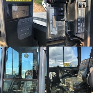 日立 キャビン付ユンボ ZX35U-2/ハサミ付/キャビン付/ワンオーナー