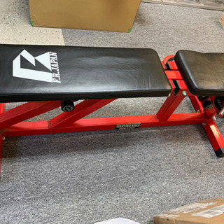 アイロテック製ダンベル ファイティングロードインクライ機能付きベンチ