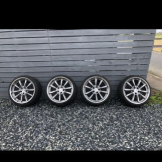 19インチ レオンハルト イェーガー 9J 10J 114.3 美品