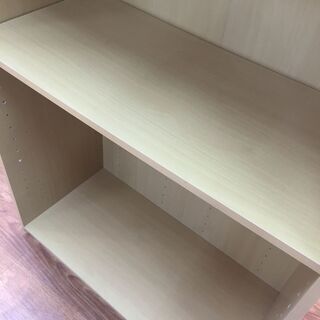 カラーボックス　2段　ナチュラル　【トレファク　川越店】の画像