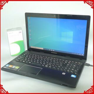 送料無料 新品SSD240GB 1台限定 中古良品 ノートPC 15.6型 Lenovo G50