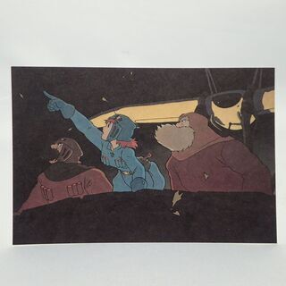 CB418 ポストカード ’84 宮崎駿 風の谷のナウシカ アニ...