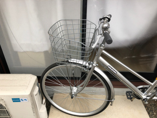 （受け渡し予定済）自転車　27インチ　ノーパンクタイヤ　LEDオートライト　シマノ内装3段