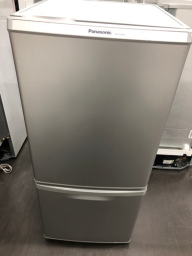 Panasonic ノンフロン冷凍冷蔵庫　NR-B149W-S形　　2ドア冷蔵庫　2017年製