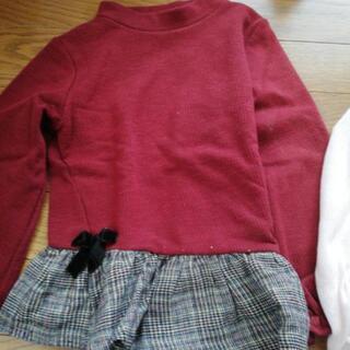 110 女の子　長袖4点の画像