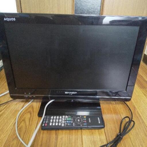 値下げしました！SHARP19型テレビ  美品