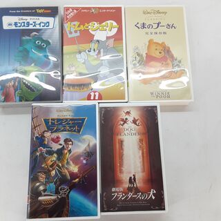 K.ジブリ、ディズニー映画 VHS ビデオセット 17本 お子さんにどうぞ！の画像