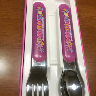 ★【お取引決定】ウサハナ　スプーン＆フォーク付きケースの画像