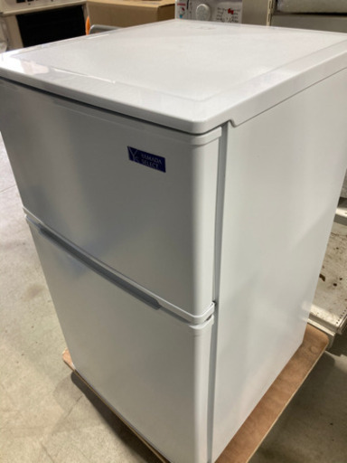 YAMADA 90L 2ドア冷凍冷蔵庫 YRZ-C09G1 2019年製
