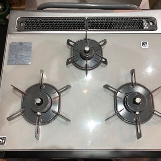 ノーリツ ビルトインコンロ 都市ガス用 piatto Light（ピアット ライト）N3WP1PWAS6SVE リサイクルショップ札幌　買取本舗　西野店の画像