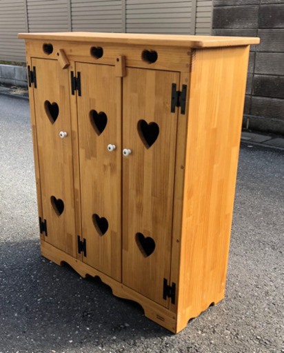 ⬛️ 美品！　カントリー家具 ⬛️ 可愛い！　オシャレ！⬛️ 靴箱　下駄箱　靴入れ　⬛️