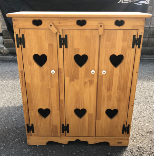 ⬛️ 美品！　カントリー家具 ⬛️ 可愛い！　オシャレ！⬛️ 靴箱　下駄箱　靴入れ　⬛️