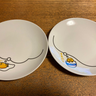 ローソン　ぐでたま小皿　2枚セット【箱付き】