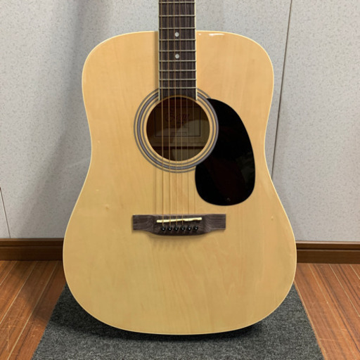 PLAYTECH ZENN アコースティックギター ZD18 弦楽器 音楽 ライブ スタンド付き 