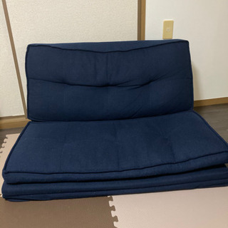 受け渡し予定者決定！！無料 ニトリ 二人掛け ソファ 座椅子の画像
