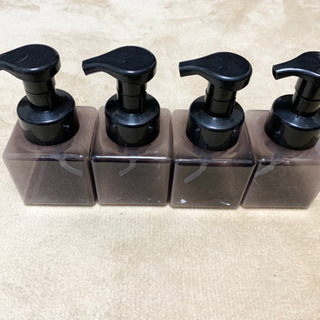新品☆泡ディスペンサー (250mL) 4本セット　黒の画像