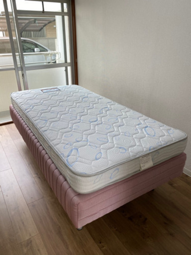 フランスベッド超美品✨脚付きマットレス　シングルサイズ　シモンズシングルマット