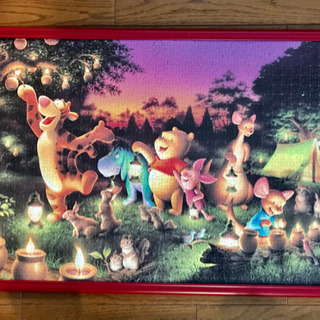 ディズニー パズル 専用パネル付きの画像