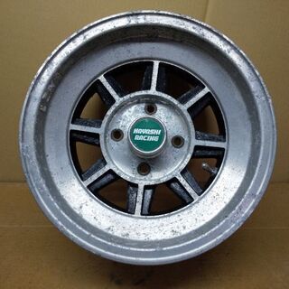 ４万円🔯14インチ🔯ハヤシレーシング🔯旧車🔯PCD114.3🔯７.5Ｊ🔯１本のみ🔯オフセット０🔯ハコスカ🔯の画像