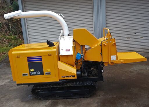 鹿児島発　ゼノアコマツ　チッパーシュレッダー　SR3000-１　約183時間