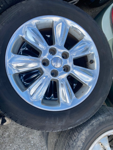 225 55 17 タイヤアルミホイルセット