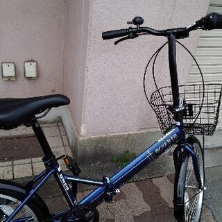 DESERTO 20吋折り畳み自転車 外装6段/ネイビーｘブラックの画像