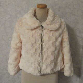 美品【Brownie bee】ブラウニービー　ファージャケット　...