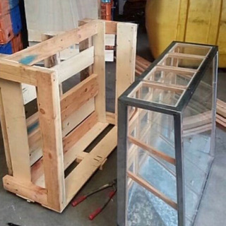 前金5000円昭和懐かしいお菓子ガラスケース　ビンテージ　アンティーク　レトロ　愛媛県内配送します。の画像