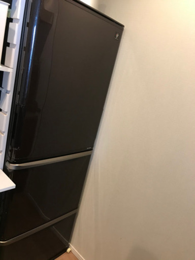 シャープ 3ドア冷蔵庫 SJ-PW35A-T 350L  プラズマクラスター