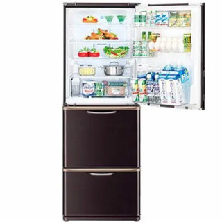 ♦SHARP ノンフロン冷凍冷蔵庫【2015年製】SJ-PW35A-T シャープ SJ-PW35A-T [ダークブラウン] 価格比較 - 価格.com