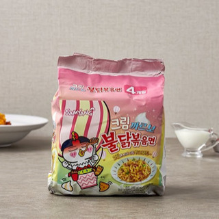 《値下げ》クリームカルボ プルダックポックンミョン 4食分