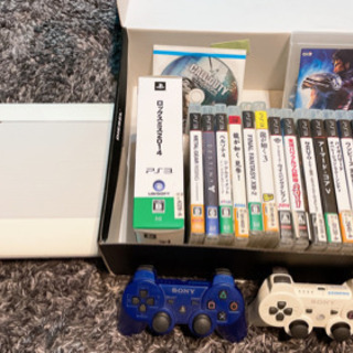 ps3 本体 箱あり 線などそろっています 楽天市場】PS3 本体 すぐ遊べるセット CECH-4000B 250GB おまけ