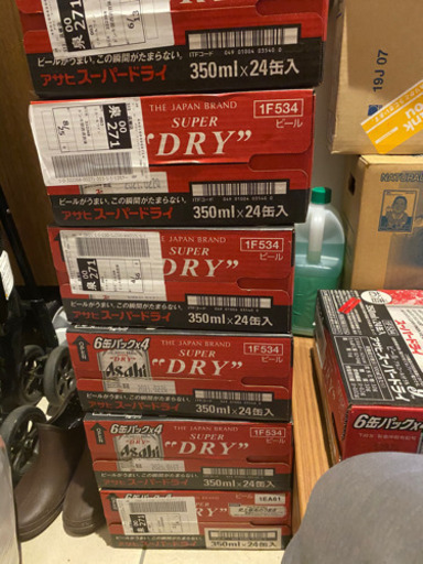 アサヒスーパードライ350（24本）4ケース